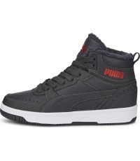 Подростковые кроссовки Puma Rebound Joy Fur Grey 375477 06