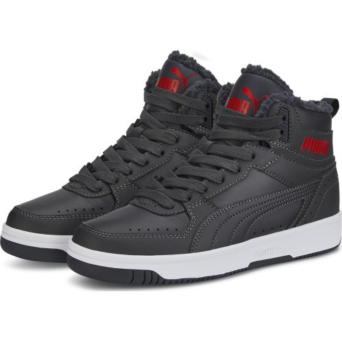 Подростковые кроссовки Puma Rebound Joy Fur Grey 375477 06