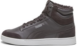 Мужская обувь Puma Shuffle Mid Fur Flat Grey 387609 03