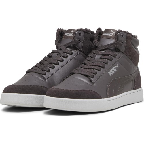 Puma Avalynė Vyrams Shuffle Mid Fur Flat Grey 387609 03