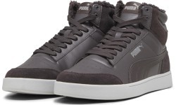 Puma Shuffle Mid Fur Flat Grey Men's Shoes 387609 03