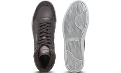 Мужская обувь Puma Shuffle Mid Fur Flat Grey 387609 03