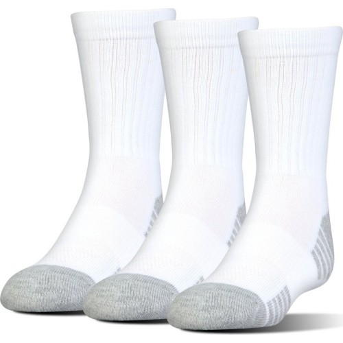 Unisex Socks Under Armour Heat Gear, 3Pcs - White