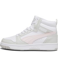 Puma женская обувь Rebound V6 White Grey Pink 392326 07