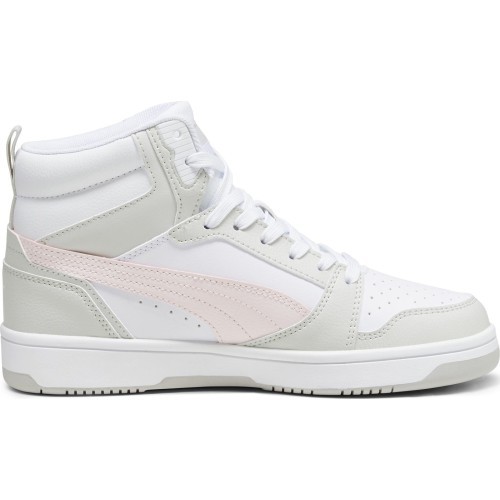 Puma Rebound V6 Women's Sneakers White Grey Pink 392326 07