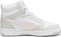 Puma Rebound V6 Women's Sneakers White Grey Pink 392326 07