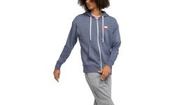 Nike Men's Sweatshirt M NSW Heritage Hoodie FZ Blue 928431 410