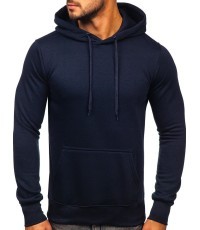 Мужской флисовый джемпер J.Style синий 68B2009-25