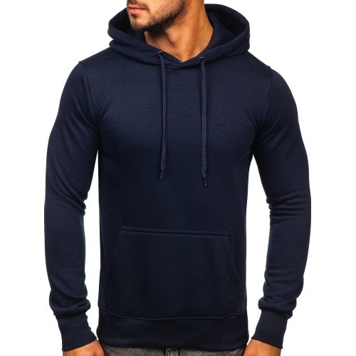 J.Style Men's Fleece Sweatshirt Blue 68B2009-25