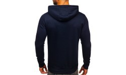 J.Style Men's Fleece Sweatshirt Blue 68B2009-25