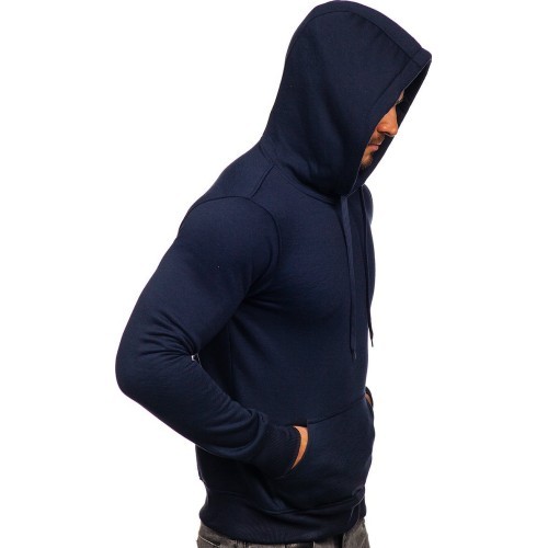 Мужской флисовый джемпер J.Style синий 68B2009-25