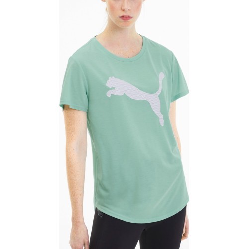Puma Evostripe Tee Women's Top Green 581241 32
