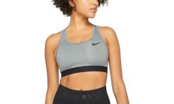 Nike Swoosh Band Non-Padded Women's Sports Bra Grey BV3900 084