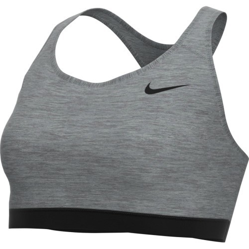 Женский спортивный бюстгальтер Nike Swoosh Band, серый BV3900 084