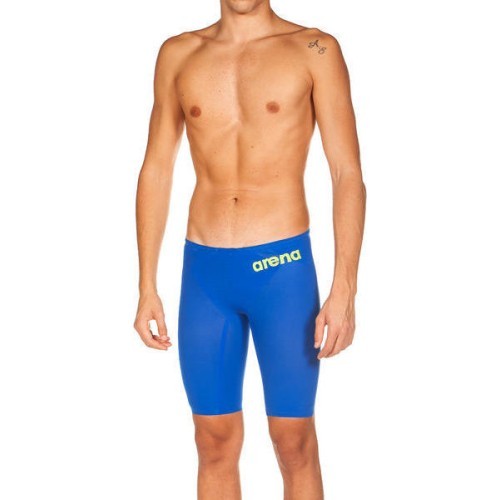 Competition Swimming Trunks Arena M Carbon AIR² Jammer, Blue - 853