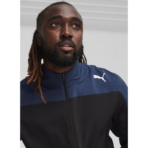 Puma Sportinis Kostiumas Vyrams Train Favorite Tracksuit Black Navy 521043 51