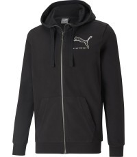 Puma Athletics Hoodie Men's Sweatshirt Black 585761 01