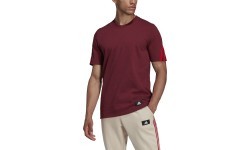 Мужская футболка Adidas M Fi 3s Tee Bordeaux HC5242
