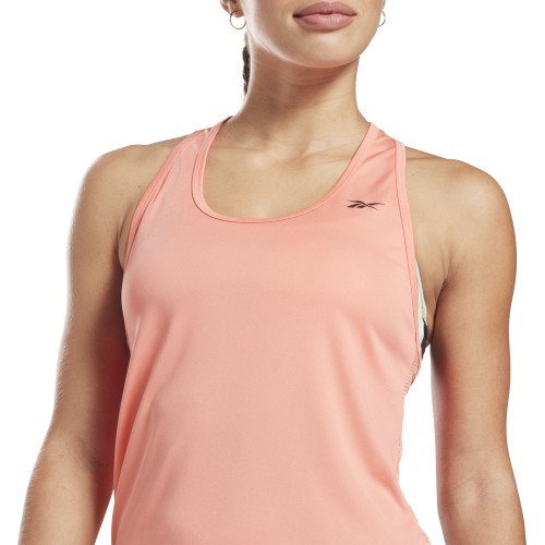 Женская блузка Reebok US Perform Mesh Tan Coral GI6554