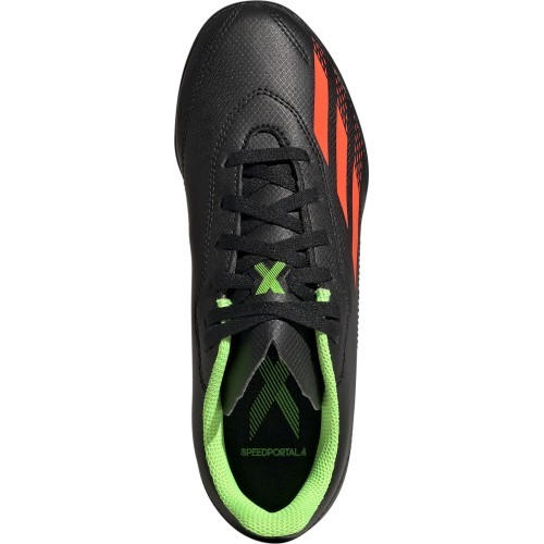 Adidas X Speedportal.4 TF J Kids' Football Shoes Black GW8511