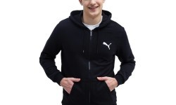 Puma Džemperis Vyrams Ess Small Logo Fz Black 586704 51