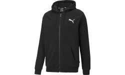 Мужская толстовка Puma Ess Small Logo FZ Black 586704 51