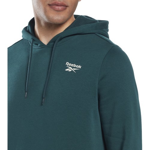 Мужской свитшот Reebok Ri Left Chest Logo, зелёный HJ9939
