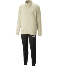 Мужской спортивный костюм Puma Clean Sweat Suit Black Creamy 585840 88