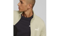 Puma Clean Sweat Suit Black Creamy Men's Tracksuit 585840 88