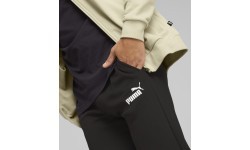 Puma Clean Sweat Suit Black Creamy Men's Tracksuit 585840 88