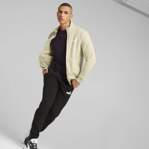 Мужской спортивный костюм Puma Clean Sweat Suit Black Creamy 585840 88