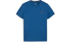 Puma Ess Small Logo Tee Juniors' T-Shirt Blue 586961 59