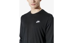 Nike Men's T-Shirt M NSW Club Tee-LS Black