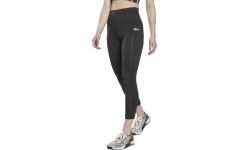 Женские леггинсы Reebok MYT Detail Poly Tight чёрные HG3828