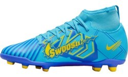 Футбольные бутсы Nike Jr Superfly 9 Club KM FG/MG для подростков, сине-жёлтые DO9789 400