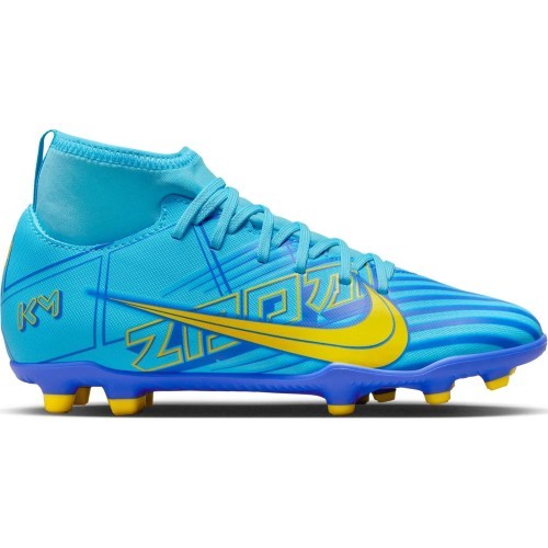 Футбольные бутсы Nike Jr Superfly 9 Club KM FG/MG для подростков, сине-жёлтые DO9789 400
