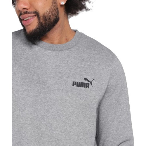 Мужской свитшот Puma Ess Small Logo Crew Grey 586682 03