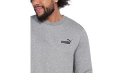 Puma Men's Sweatshirt Ess Small Logo Crew Grey 586682 03