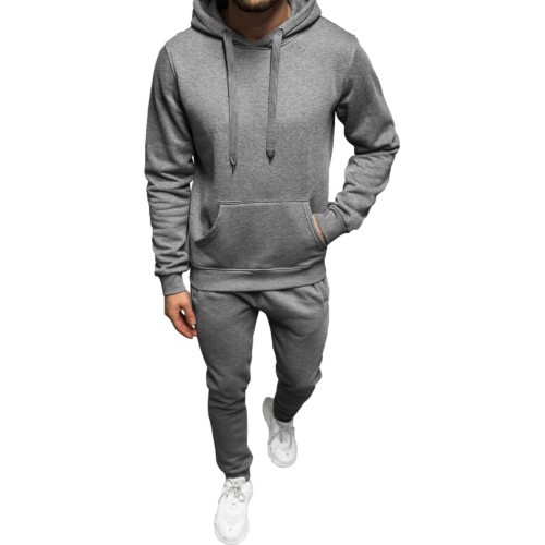 Мужской спортивный костюм J.Style серый 68C10381-5