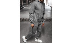 Мужской спортивный костюм J.Style серый 68C10381-5