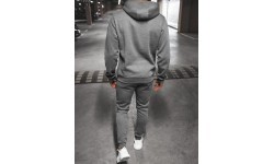 Мужской спортивный костюм J.Style серый 68C10381-5