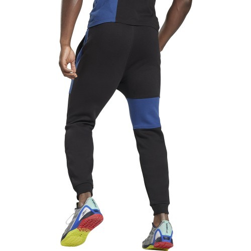 Мужские спортивные брюки Reebok Evostripe Crew Medium Blue Black HG3191