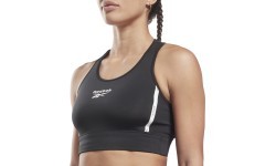 Reebok Sportinė Liemenėlė Moterims Piping Pack Bralett Black HD2818