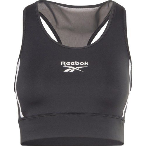 Reebok Piping Pack Bralette Women's Sports Bra Black HD2818