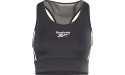Reebok Piping Pack Bralette Women's Sports Bra Black HD2818