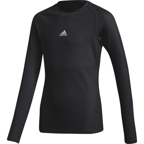 Футбольная футболка Adidas для подростков Ask LS Tee Y Black CW7324
