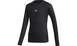 Футбольная футболка Adidas для подростков Ask LS Tee Y Black CW7324