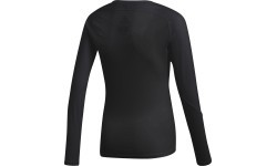 Футбольная футболка Adidas для подростков Ask LS Tee Y Black CW7324