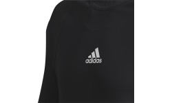 Футбольная футболка Adidas для подростков Ask LS Tee Y Black CW7324