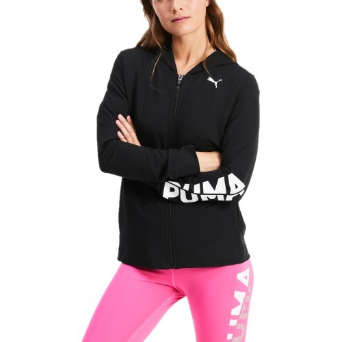 Puma Džemperis Moterims Modern Sports Full - Zip Hood Black 583542 01